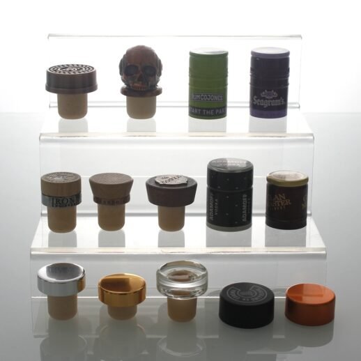 0.77" & 0.85" Wood Engraved Top Glass Bottle Cap (200pcs) - Image 4