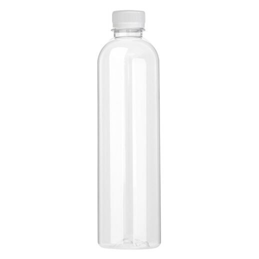 Boston Round Glass Juice Bottles with Caps (20pcs)