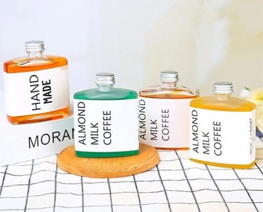 Rectangular Glass Beverage Bottles (20PCS) - Image 4