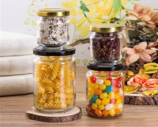 Bulk Round Glass Containers Glass Jars with Lids (30pcs) - Image 5